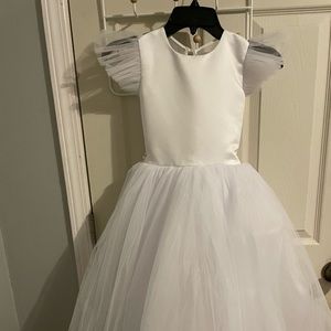 Miniature bride/flower girl dress